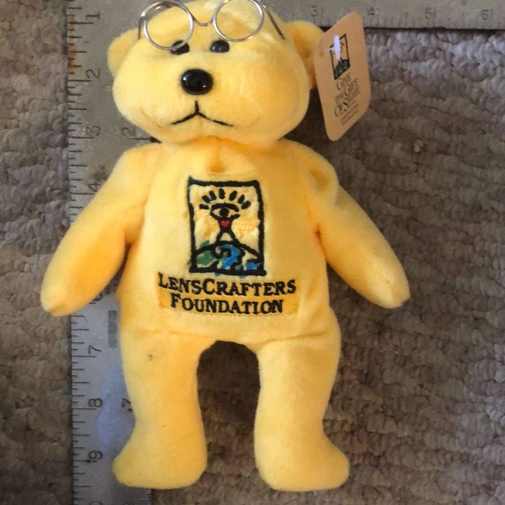 LensCrafters gift of sight bear plushie